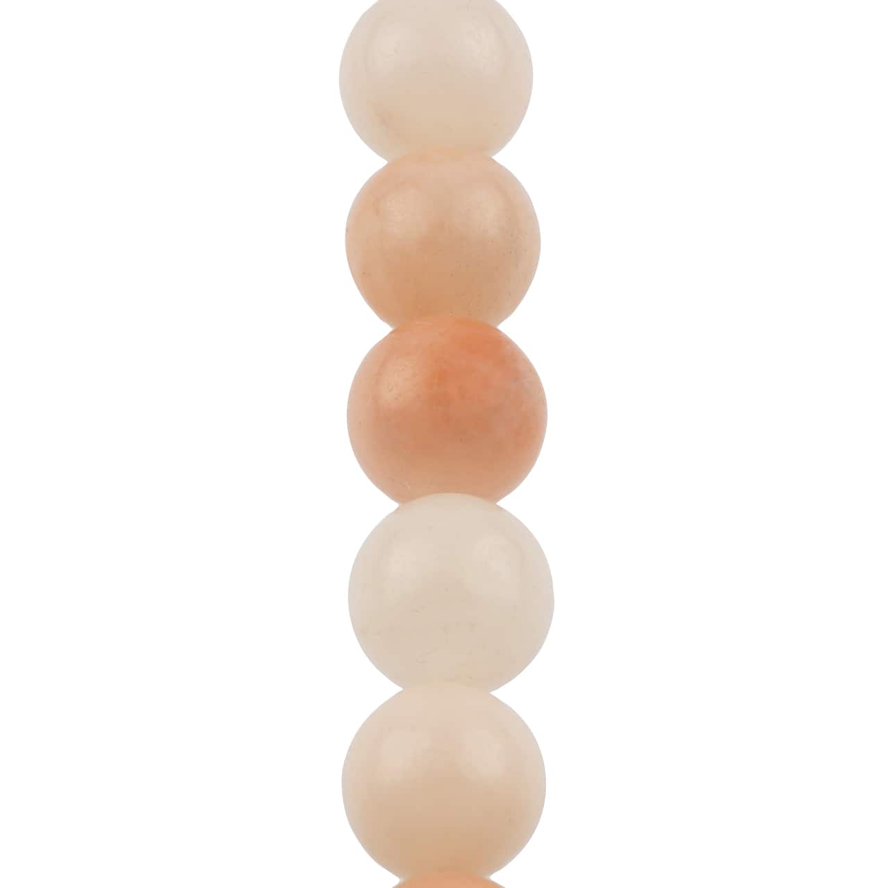 12 Pack: Pink Opal Round Beads by Bead Landing&#x2122;